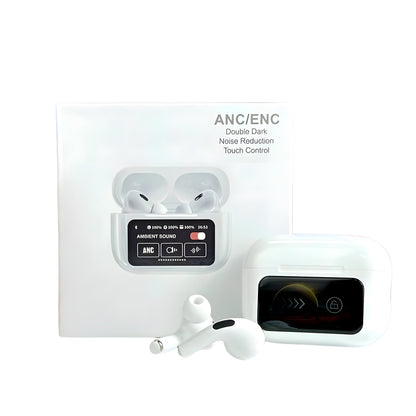 A9 Pro Earpods  Smart Touch Wireless Earbuds with LED Display