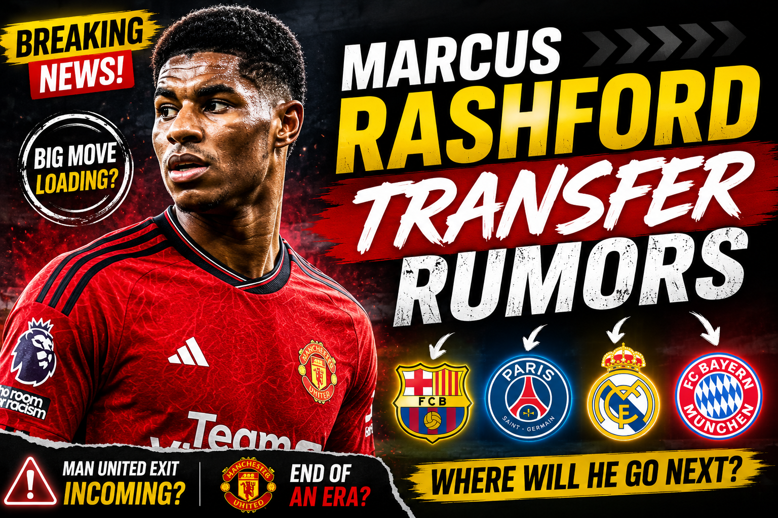 Marcus Rashford Transfer Rumors: What Is Really Happening?