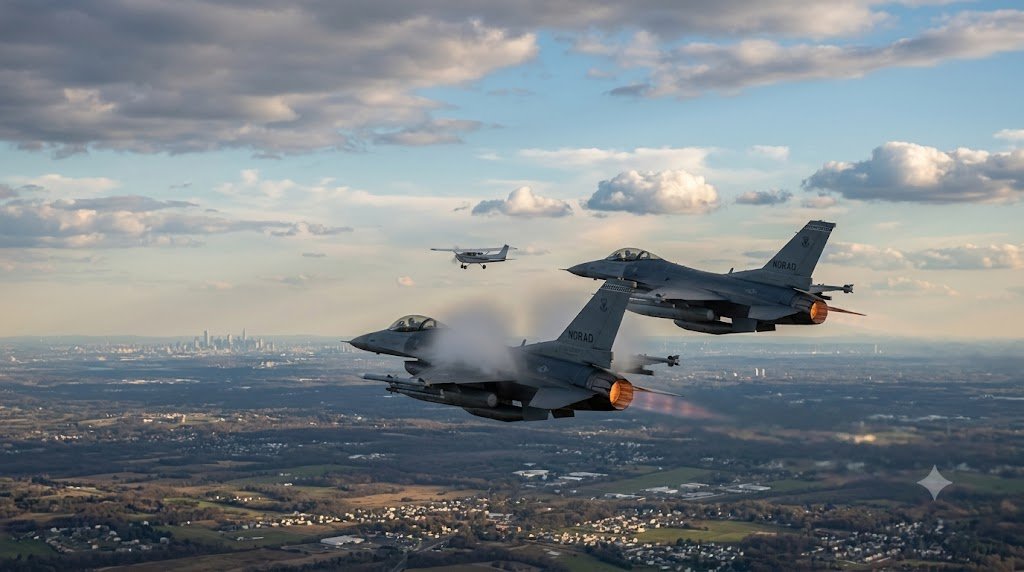 norad new jersey airspace violation