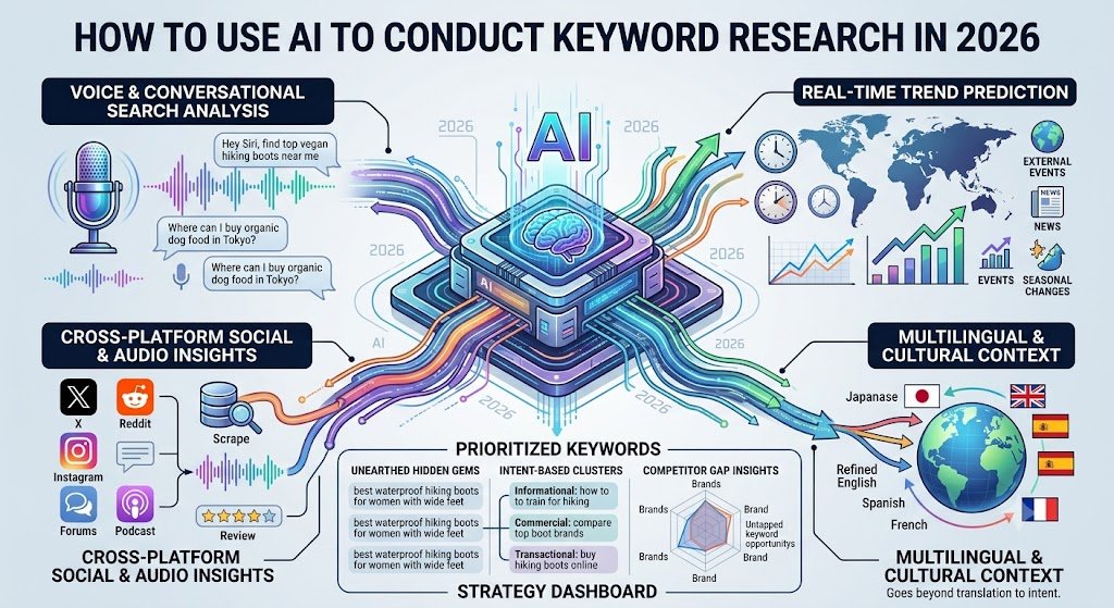Best AI tools for keyword research in 2026